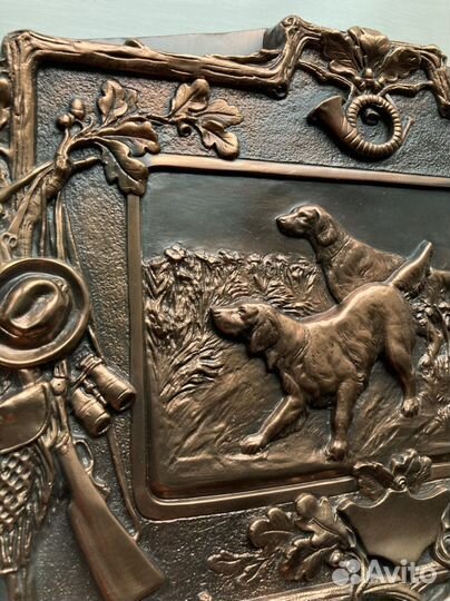 Панно, гальванопластика, чеканка, картина медная