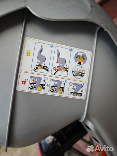 Детское велокресло на багажник