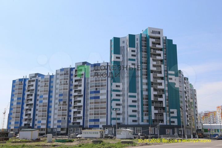 1-к. квартира, 37 м², 7/16 эт.