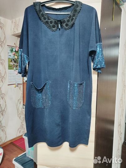 Платья женские 60-62, 2шт