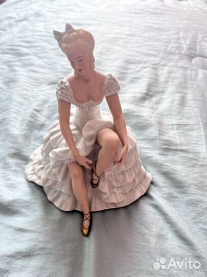 Фарфоровые статуэтки германия балерина
