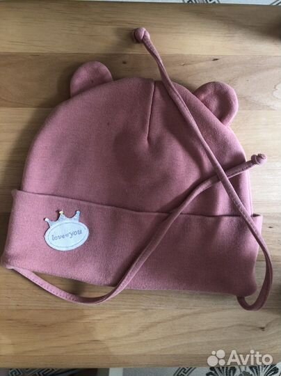 Шапка для девочки до 3 лет