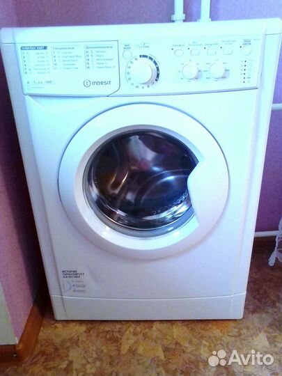 Стиральная машина бу indesit узкая на 4кг