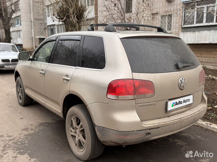 Volkswagen Touareg 3.2 AT, 2003, битый, 200 000 км