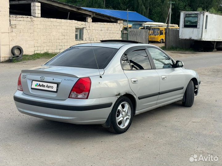 Hyundai Elantra 2.0 AT, 2005, 190 000 км