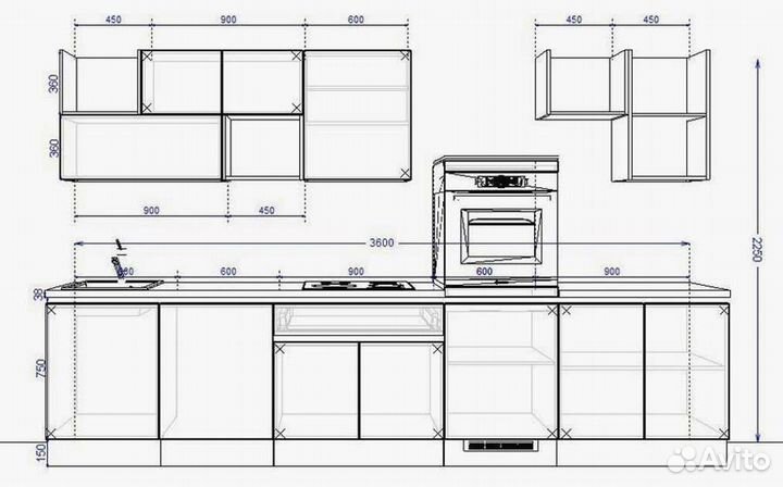 Качественный кухонный гарнитур