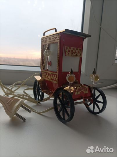 Светильник такси xx сувенир из СССР