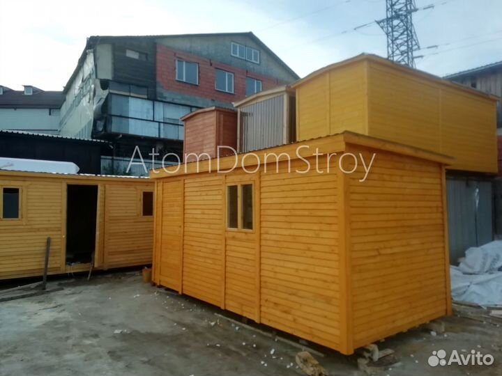 Хозблок, бытовка-вагончик в наличии и под заказ