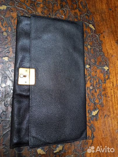 Старинный дамский кожаный коллаж 1930-40г Германия