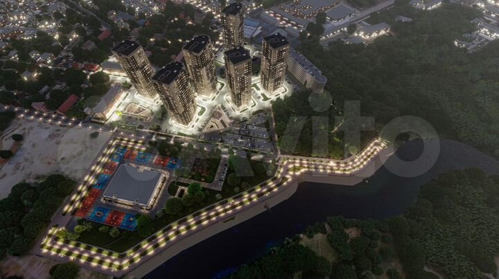 3-к. квартира, 57,2 м², 23/24 эт.