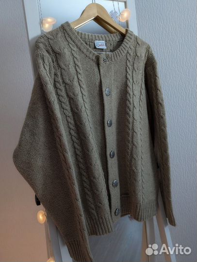 Винтажный кардиган alphornуютный