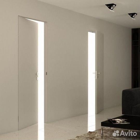Двери скрытые межкомнатные под отделку