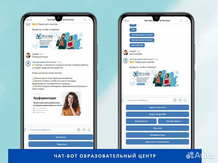 Разработка чат-бота вк, Telegram, Viber, WhatsApp