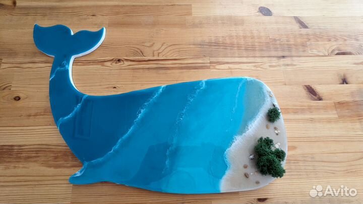 Киты из эпоксидной смолы