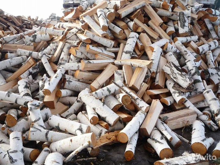 Дрова микс колотые насыпь самовывоз