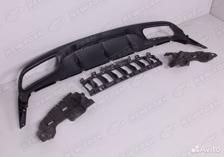 Диффузор 63 Edition Mercedes C 205 Coupe