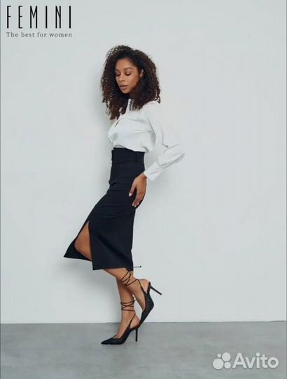 Юбка-карандаш миди