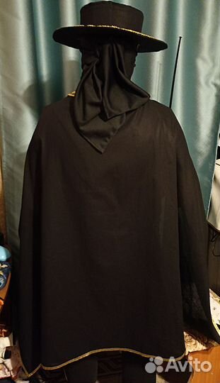 Карнавальный костюм Зорро