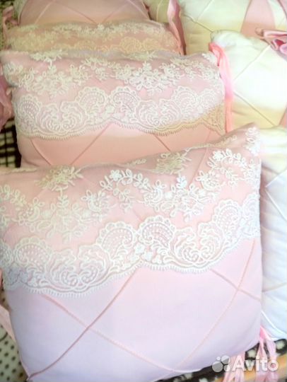 Бортики в детскую кроватку