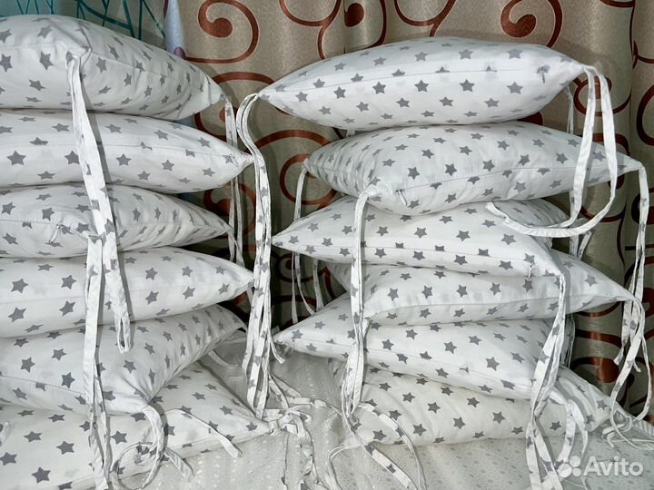 Бортики в кроватку