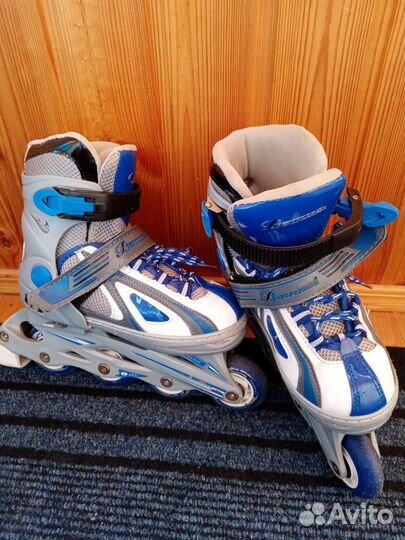 Роликовые коньки детские раздвижные