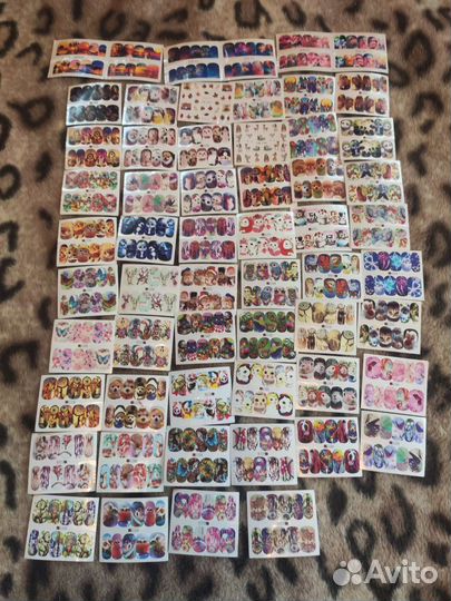 Наклейки для ногтей