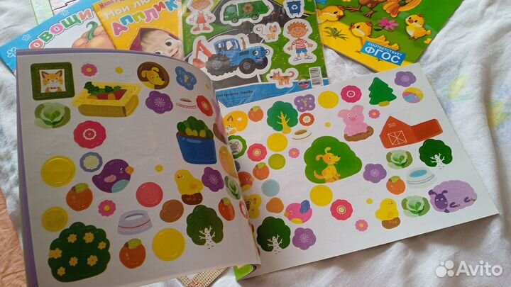 Развивающие книжки пособия