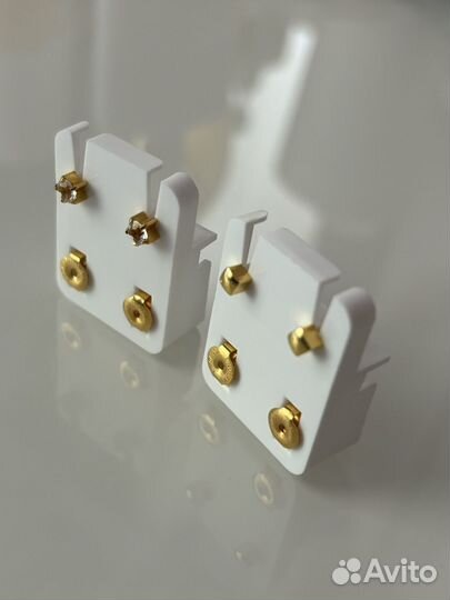 Серьги пусеты