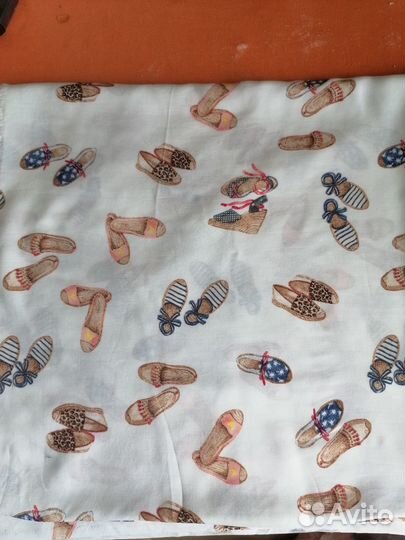 Отрез ткани штапель