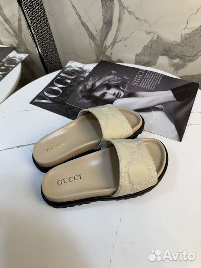 Шлепки женские gucci 37