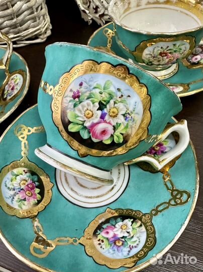 Антикварные чайные пары от Carlsbad