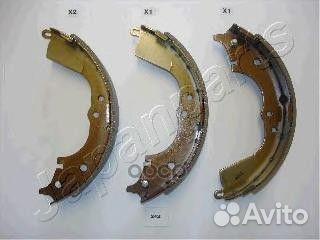 Колодки торм. бараб. hiace IV 01- gf242af Japan