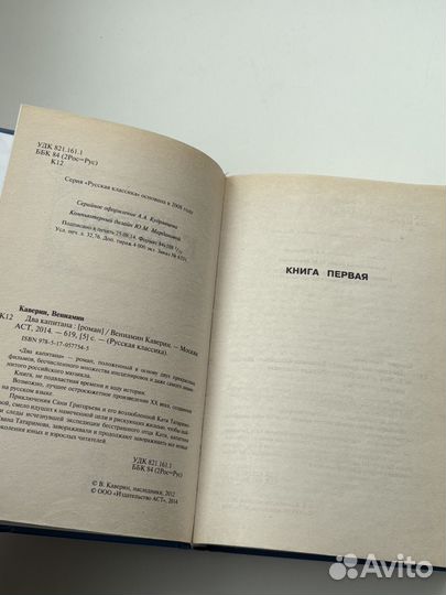 Каверин, Два капитана