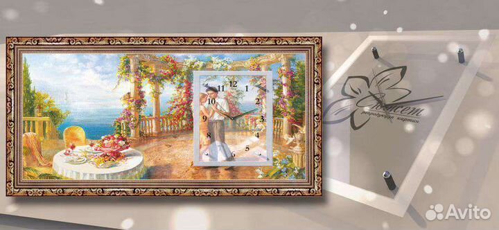 Картина-часы Новая