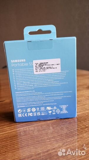 Samsung T5 evo portable SSD 2TB новый