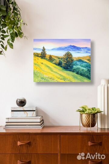 Картина маслом пейзаж 