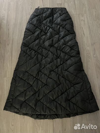 Юбка теплая в пол