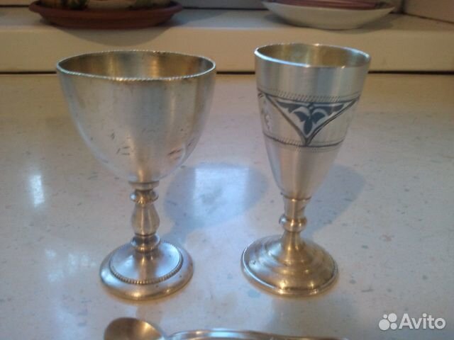 Серебяные изделия с клеймом 84 пробы