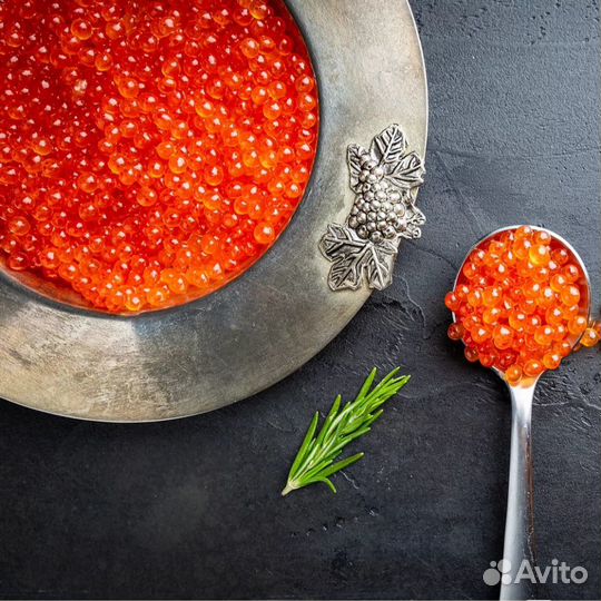 Красная икра горбуши