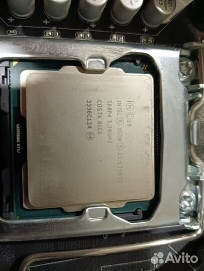 Материнская плата 1155 с процессором e3 1230v2