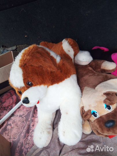 Игрушки мягкие большие отдам