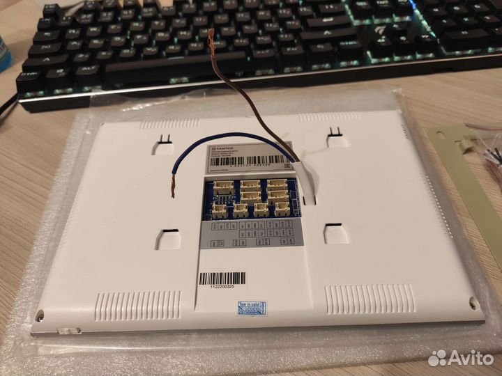 Монитор видеодомофона TantosMarilyn HD s (white)