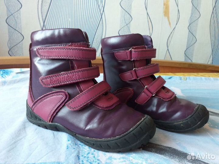 Полусопожки зимние на девочку р 31