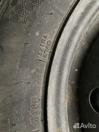 Зимняя резина на штампах