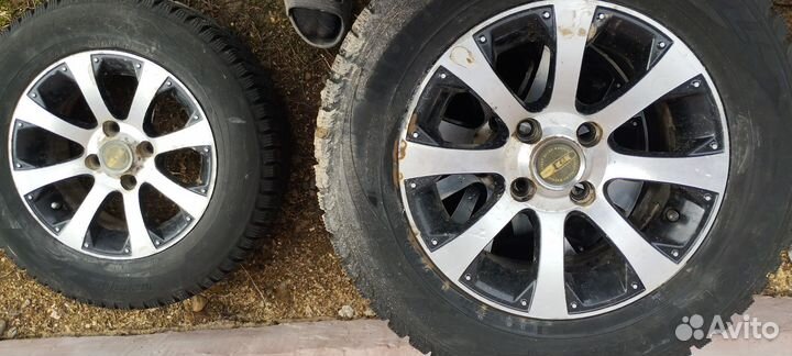 Литые диски r13 на ваз арбузы бу