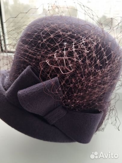 Шляпа фетровая женская