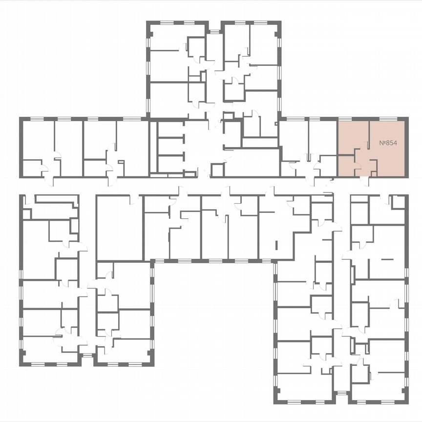 1-к. апартаменты, 41,7 м², 13/13 эт.