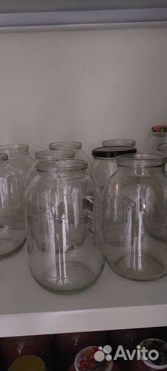 Банки стеклянные 3 литра, 2 л, 1 л, 0,5л
