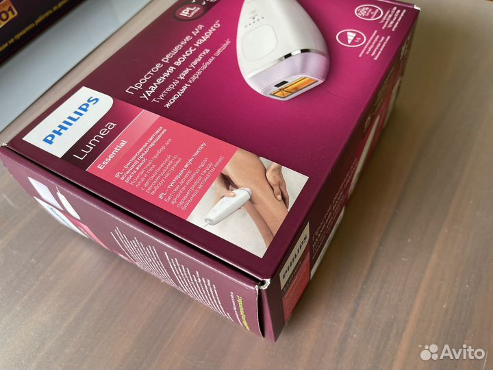 Компактный фотоэпилятор Philips