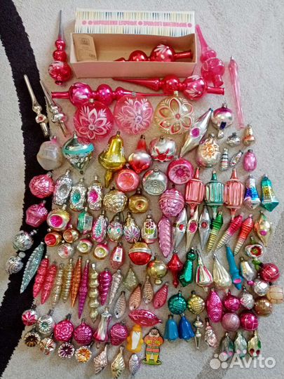 Елочные игрушки-ссср